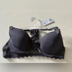 ETAM Elegant Lace Trim Bra front close